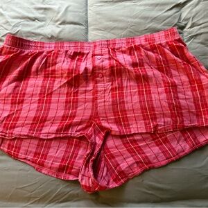 PINK Victoria's Secret Pink Checkered Shorts
